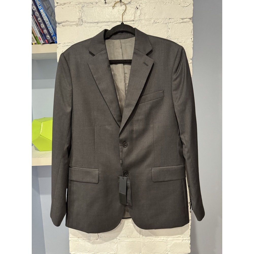 Loro Piana J Lindeberg Blazer Donnie Soft Legend Wool Jacket Coat Grey Size 48r